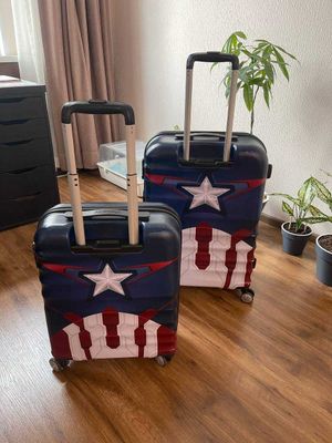 Чемодан детский, комплект из 2х, American Tourister, Marvel, ОРИГИНАЛ