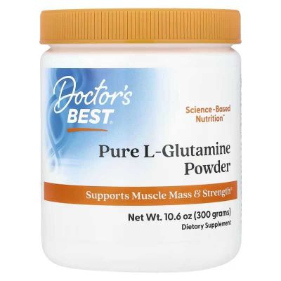 Doctor's Doctors Best Pure L-Glutamine Powder L-глютамин глутамин