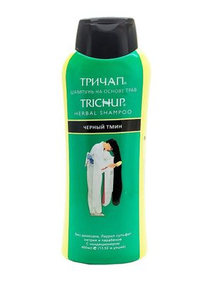 Шампунь для волос с черным тмином TRICHUP BLACK SEED 400ML