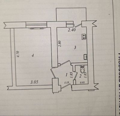 ‼️м-Ялангач ор-р Ширин базар , 1/3/4 , кирпич , 30м2 , 39 500 $