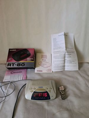 Радио FM и часы Casio.Часы Casio.VEF 216 да,св укв