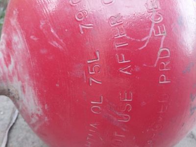 Газ балон 75L редуктори хам бор