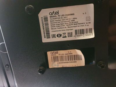 Продаю телевизор Artel 24 дюйма.