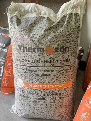 Теплоизоляционная сухая смесь для Лумбаза и Стяжка