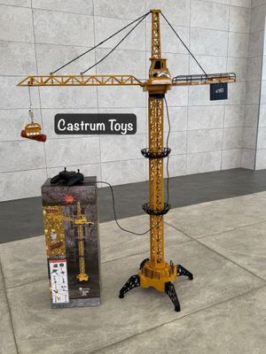 Подъемный кран детский на пульте управления, 128 см Castrum Toys