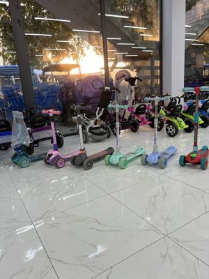 Bolalar uchun samokad velosiped Hadinoklar mavjud