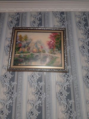 Картина Thomas Kinkade очень редкий был нарисован 1990 году