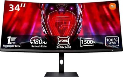 Монитор Xiaomi Curved Gaming G34WQ 34 180Hz