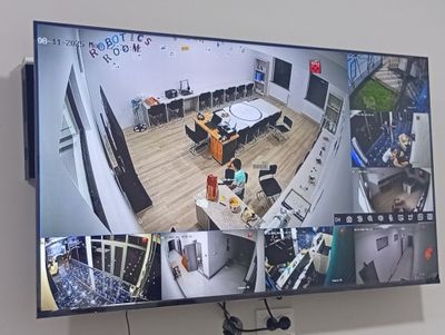 Камера и домофон установка