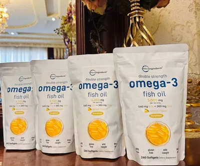 Omega 3, 3000 mg,240 softgel,омега 3