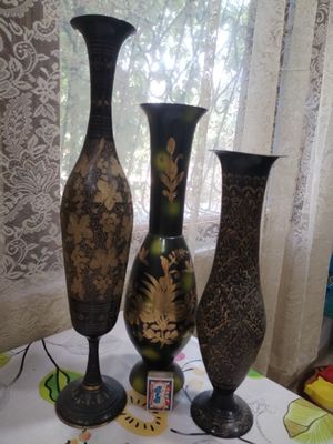 Вазы латунь, Индия