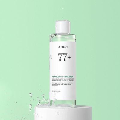Балансирующий тоник на основе хауттюйнии Anua Heartleaf 77% Soothing Toner