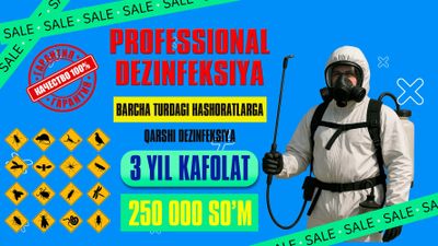 Уничтожим клопов с гарантией | гарантия 3 года | Дезинфекция24
