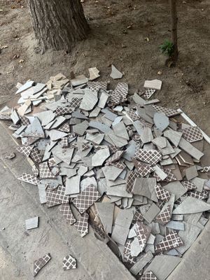 Плитка остатки с объекта
