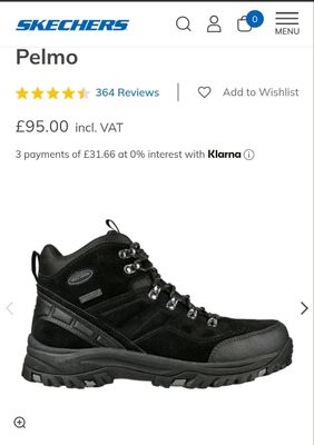 Зимние ботинки Sketchers, 46 размер