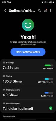 Samsung not 20 ultra 5G