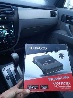 Kenwood 500 talik 2 kanalli yangi usilitel