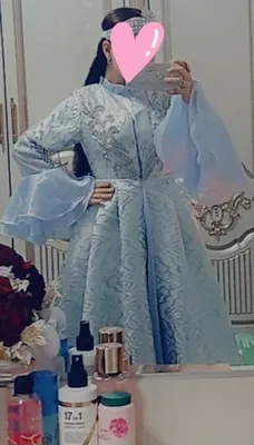 Ko'ylak kelin liboslar to'plami uchun