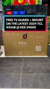 TCL 43V6B 4K google tv телевизор 2024