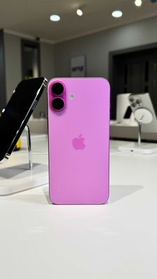 iPhone 16 Pink Plus 100% 128 GB MUDDATLI TO'LOVGA