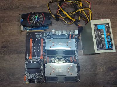 Мини-сервер, 2 CPU 36 Core / 72 Threads, 32Gb RAM + Видеокарта + БП