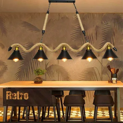 LOFT uslubidagi chiroq / лампа в стиле LOFT-005 (5xE27)