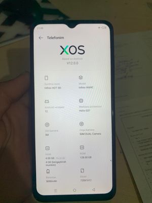 Infinx hot 30i sotiladi 128gb 8