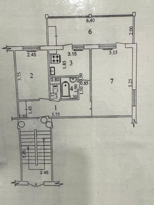 Продаётся на Карасу-4 2ком квартира