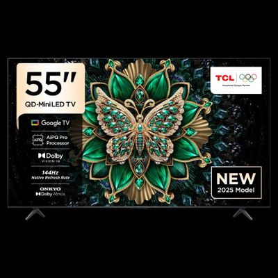 Tcl 55c6k, QD-Mini Led, 144Hz, AiPQPro Proccesor, Доставка +Прошивка