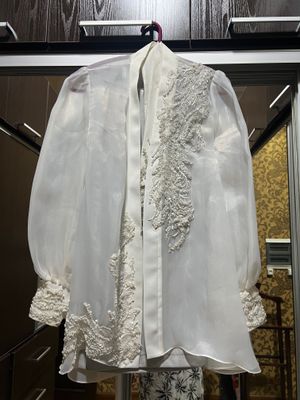 Naryadniy organza kostyum juda chiroyli
