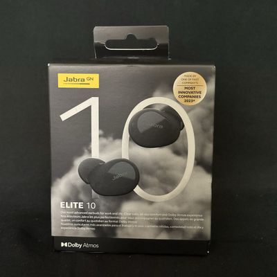 Jabra elite 10. Titanium black. Earbuds naushnik