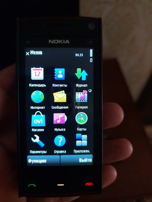 Nokia x6 в хорошем состоянии 100%оригинал