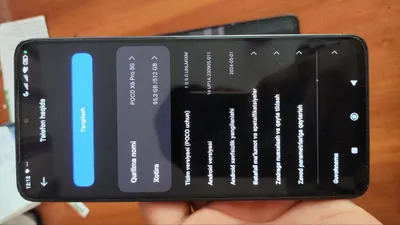 Poco X6 pro 12/512 gb holati idyal karopka bor rangi qora