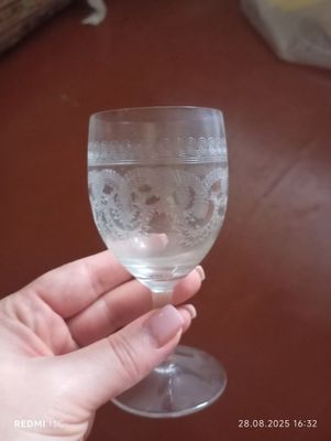 Фужеры хрустальные