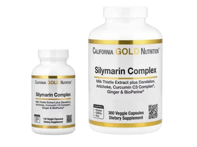 California Gold Silymarin Complex Комплекс силимарина silymarin