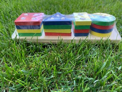 Развивающая деревянная игрушка сортёр-монтессори