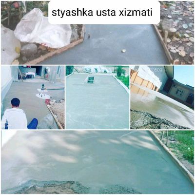beton kuyish xizmati (styashka latok bardyor)va boshqa turdagi