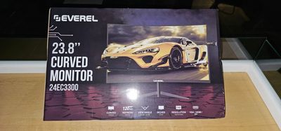 Everel 23.8 CURVED MONITOR. 24EC3300-120hz-FullHD