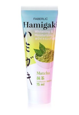 Зубная паста «Отбеливание и увлажнение» с Матча Hamigaki