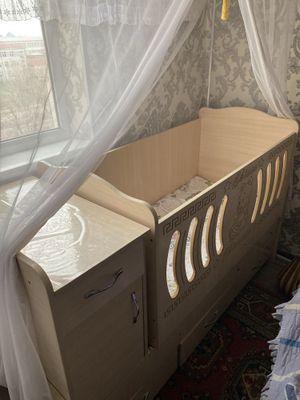 Детская кровать качалка