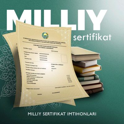 Ona tili milliy sertifikat oʻqitaman