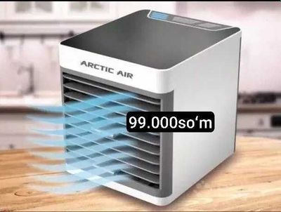 Portativ mini ventilyator Arctic air, havo sovutgich. Dastafka bepul