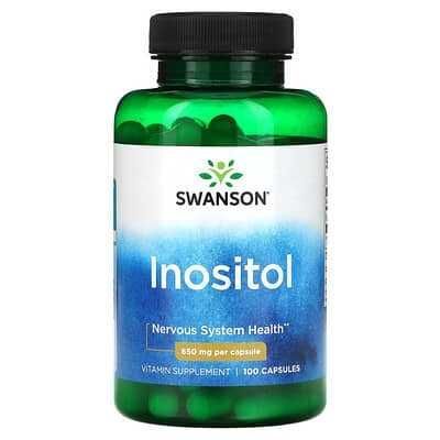 Inositol 650mg Swanson N100