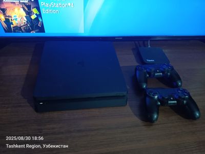 Ps4 slim 500gb proshivka qilingan. Garantiya beriladi