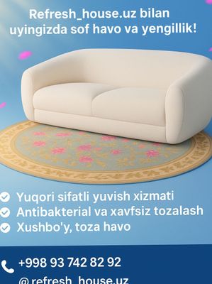 Mebel yuvish tozalash xizmati joyida
