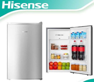 Холодильник Hisense mini формата RS-12DR Silver Доставка бесплатно