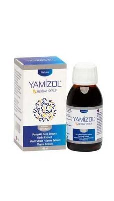 Natural Yamizol Противоглистной и антигельминтный препарат, 100ml