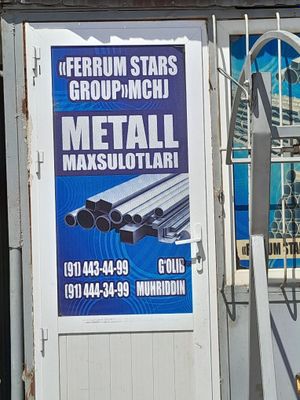 Optom narhlarda zanglamagan metall maxsulotlari