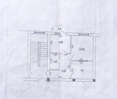 Termiz shahar Mashhura klinika yaqini 5-qavat 47² m 299 mln