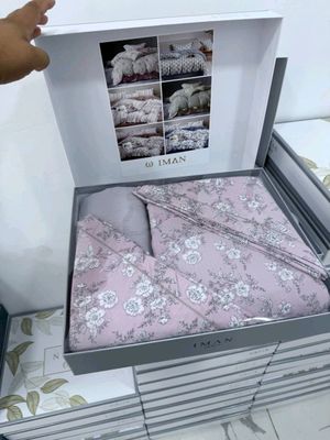 Постельное бельё муслиновый в подарочной коробке